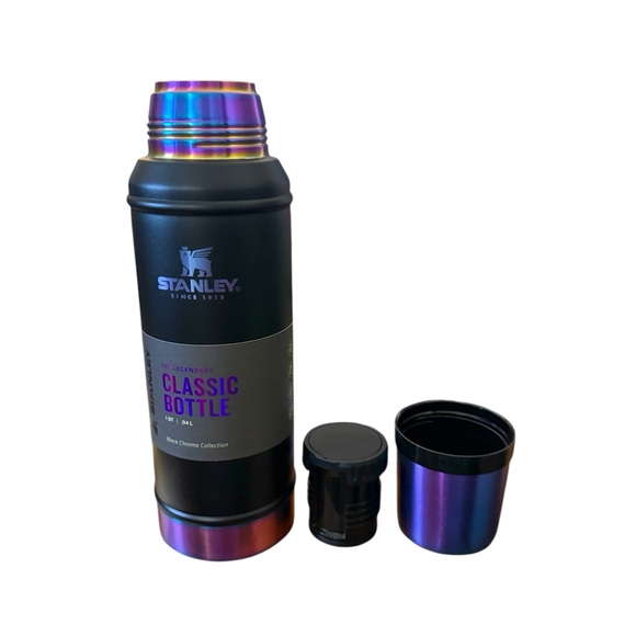 STANLEY Black Chroma Classic Bottle 1 QT NWT - Picture 8 of 10
